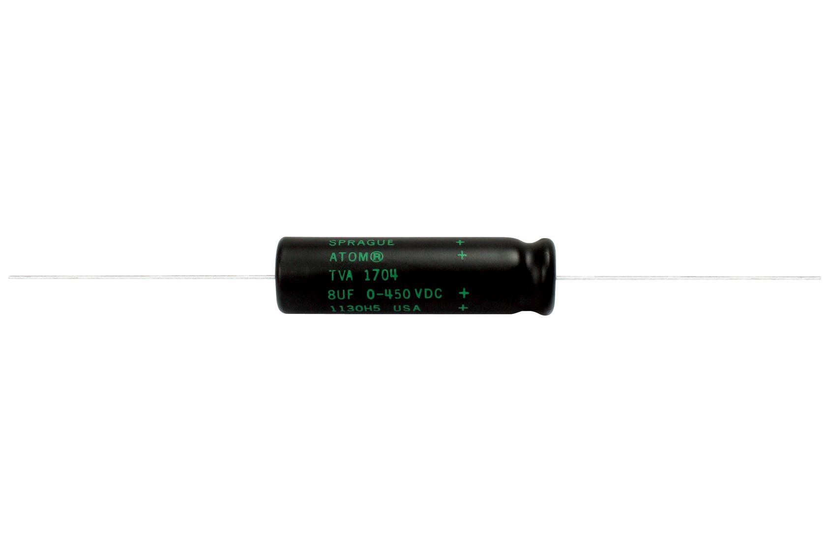 Vishay Series Aluminum Capacitors: TV Set Applications 6V-100V