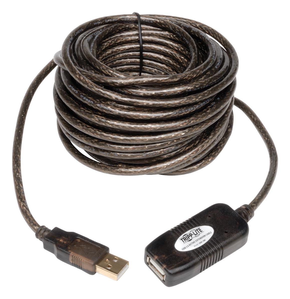 Buy Tripp Lite USB 2.0 Active Extension Cable Part Number U026-016 Online