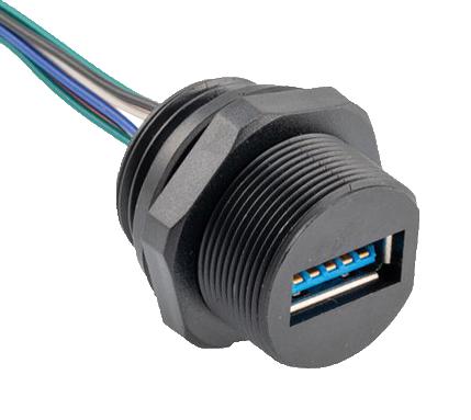 Lom U3A0002510I – Reliable USB 3.0 Waterproof Cable for Industrial Applications