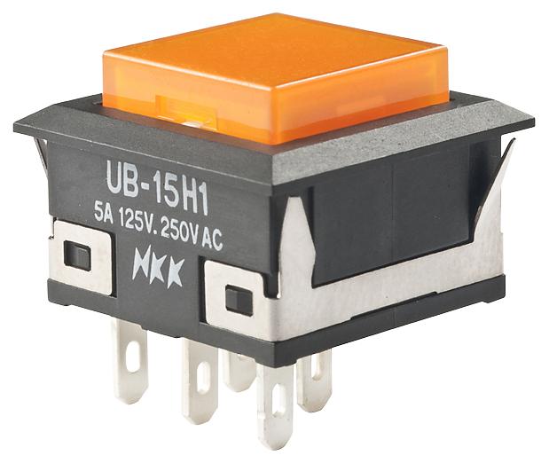 NKK UB15KKW015DDD – Reliable Illuminated Pushbutton for Industrial Applications