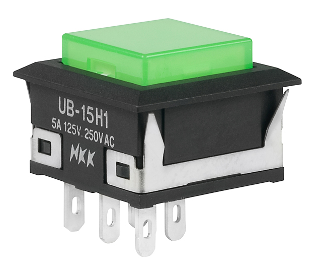 NKK Series UB Pushbutton: UB15KKW015FFB