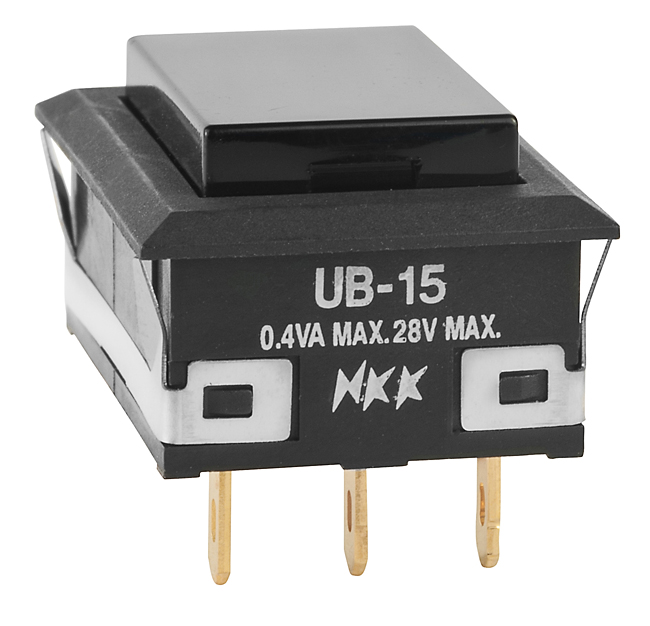 Buy NKK Series UB Low Profile Pushbutton Part Number UB15NKG01NA Online