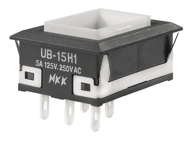 Buy NKK Switches UB15NKW015D Low Profile Pushbutton Part Number UB15NKW015D Online
