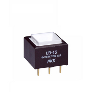 Buy NKK Switches Low Profile Pushbutton Part Number UB15SKG03N Online