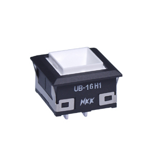 NKK Series UB Low Profile Pushbuttons: UB16KKG015F