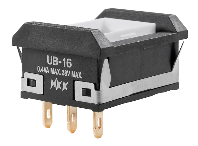 Buy NKK UB16NBKG01N Illuminated Pushbutton Switch Part Number Online