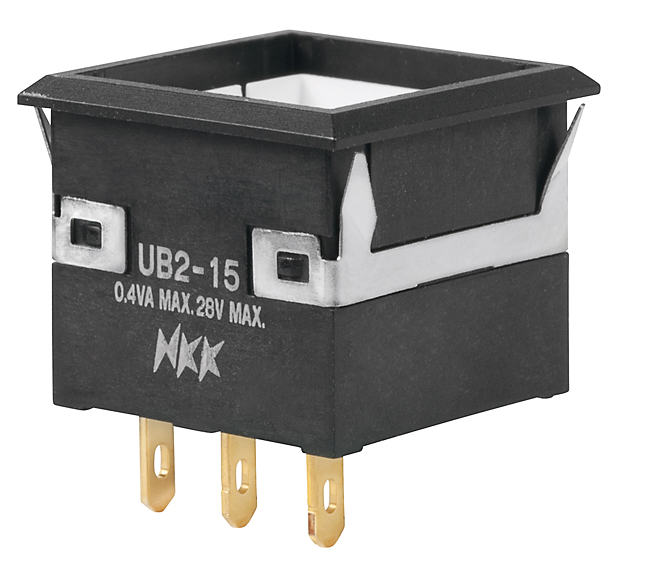 Buy NKK Switches Series UB2 Part Number UB215KKG01N Online