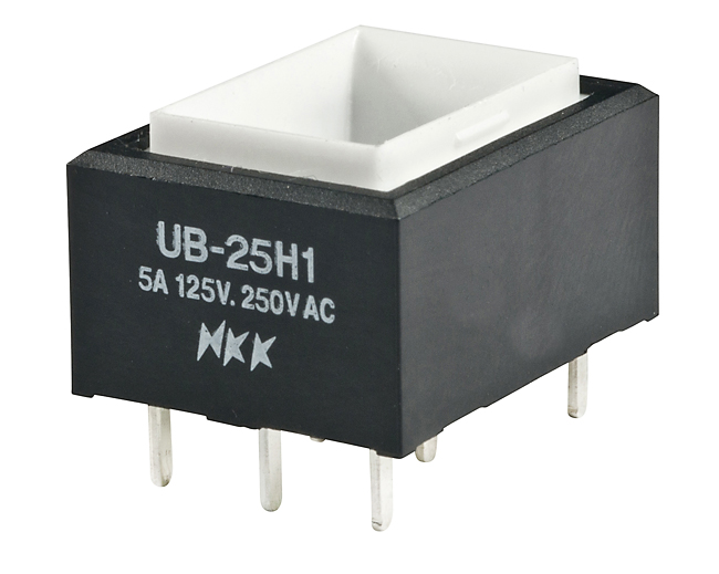 Buy NKK Switches Low Profile Pushbuttons Part Number UB25RKW035C Online