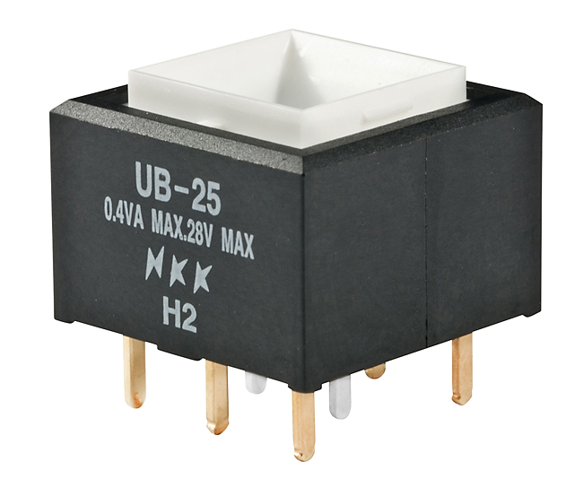 NKK Series UB Pushbutton Switch: UB25SKG036G