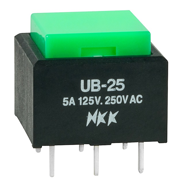 Buy NKK Switches Low Profile Pushbutton Part Number UB25SKW03NF Online