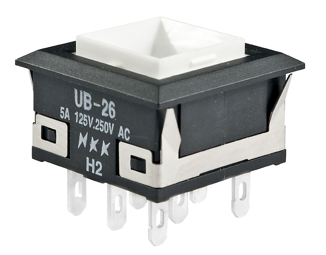 Buy NKK Switches Series UB Part Number UB26KKW016G Online