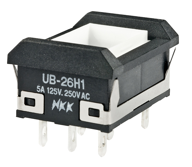 NKK Series UB26NBKW015D Illuminated Pushbutton Switch – Reliable LED Control Device