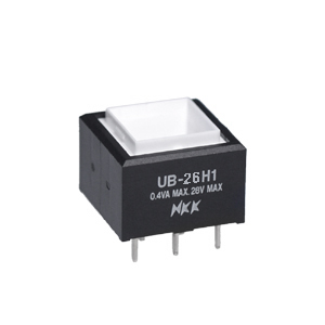 Buy NKK Series UB Low Profile Pushbutton Part Number UB26SKW035C Online