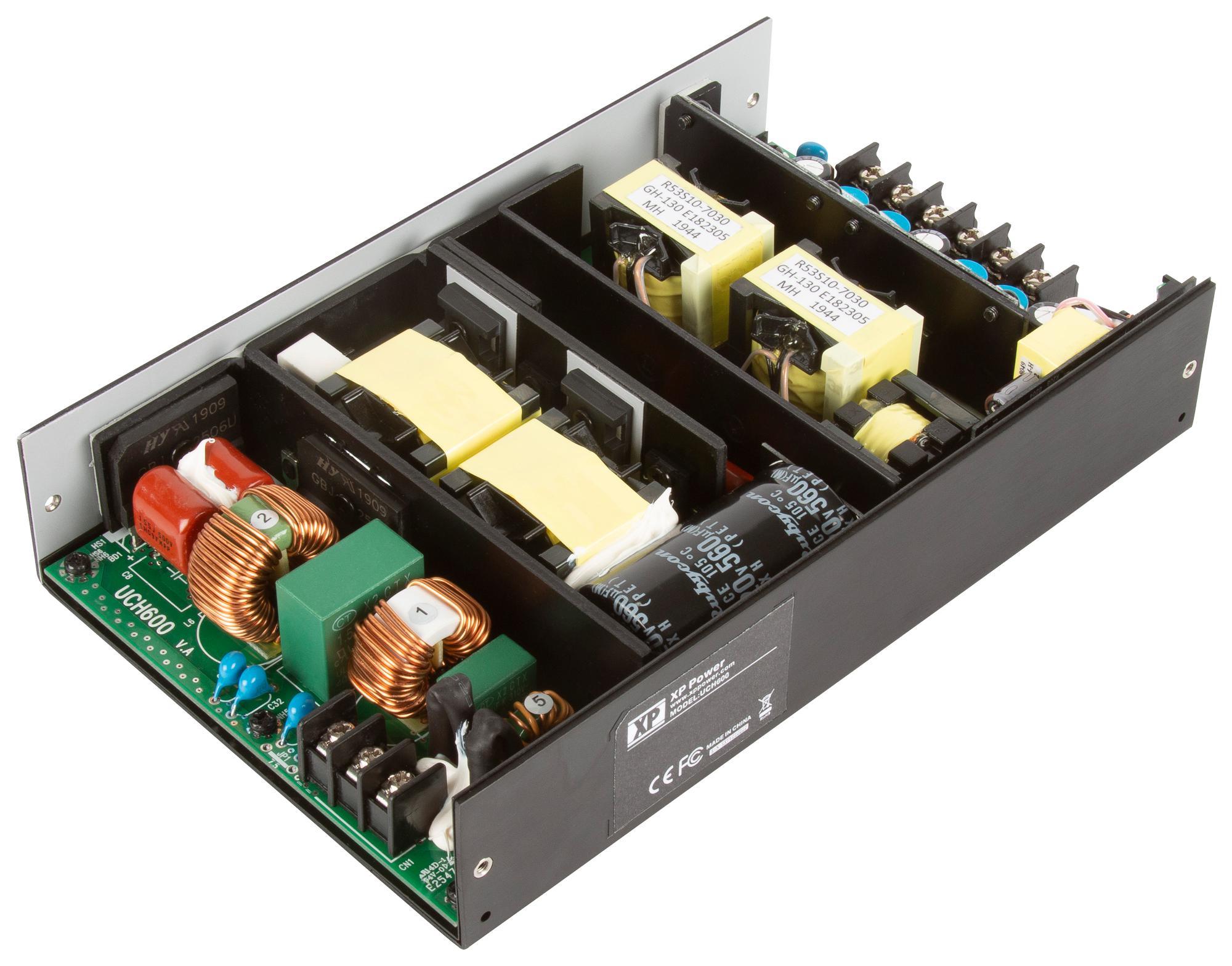 XP Power UCH600PS12 – Reliable Medical and Industrial Power Supply for Medical Applications