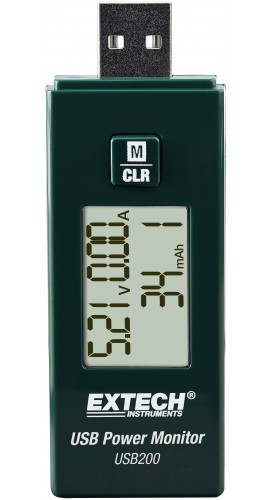 Extech USB200 – Reliable USB Power Monitoring for Industrial Applications