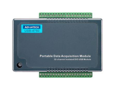 Microcontroller Module USB-4750: 32-Channel Isolated Digital I/O
