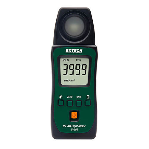 Extech Series UV505 UV-AB Light Meter: UV Light Measurement Handheld Device