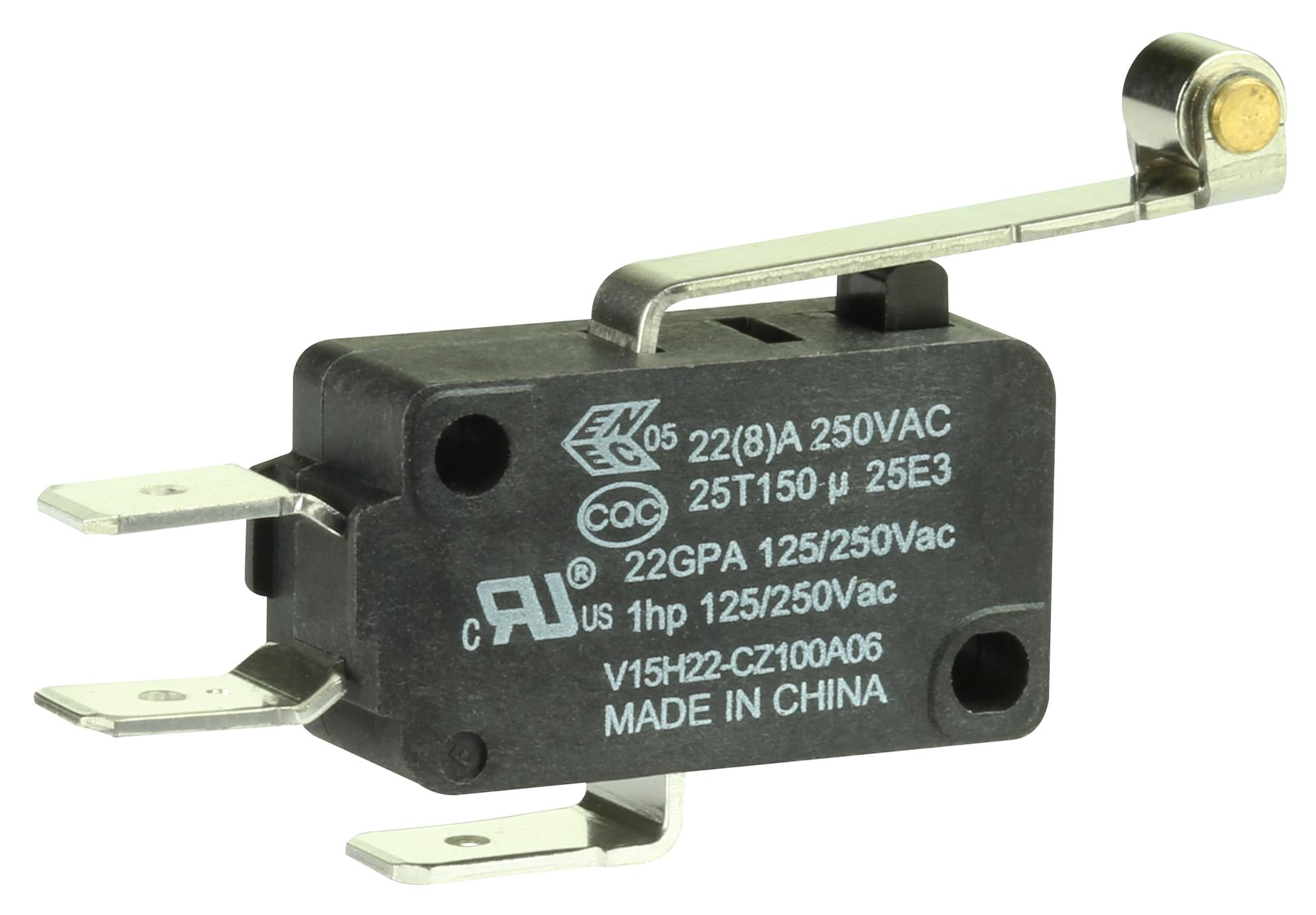 Buy Honeywell MICRO SWITCH V15 Series Part Number V15H22CZ100A06 Online