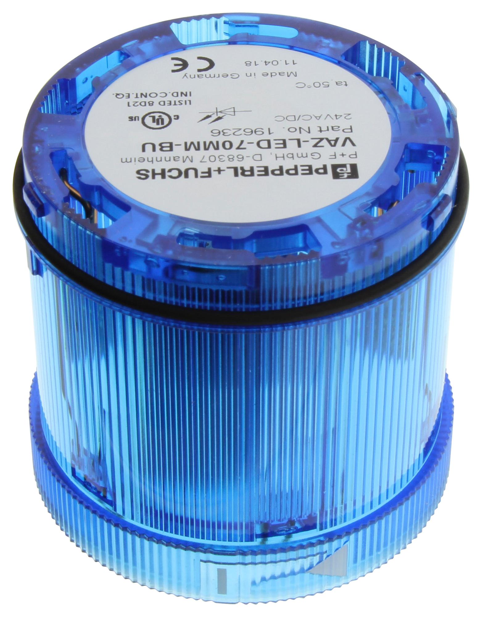 Pepperl+Fuchs Series VAZ LED Indicator: VAZLED70MMBU