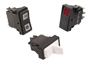 VL5AS001-1ZZ00-000 CARLING TECHNOLOGIES Sealed Rocker Switch | myMectronic