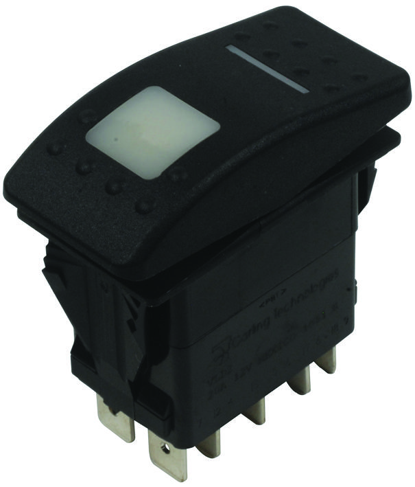 Carling Series Sealed Switch: V-Series VLD2UHNB-AAC00-000