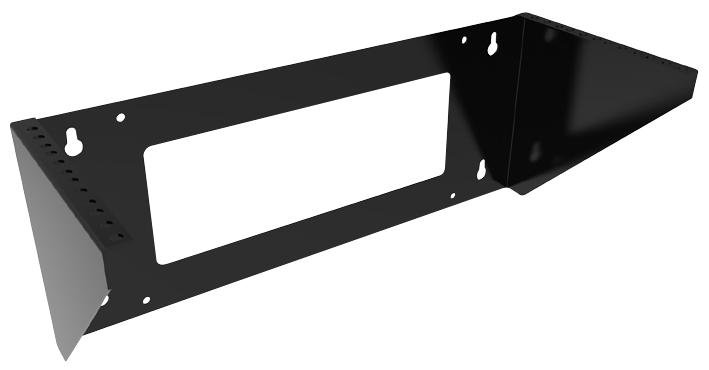 Hammond Series VPS Vertical Wall Mount Rack: VPB192UBK