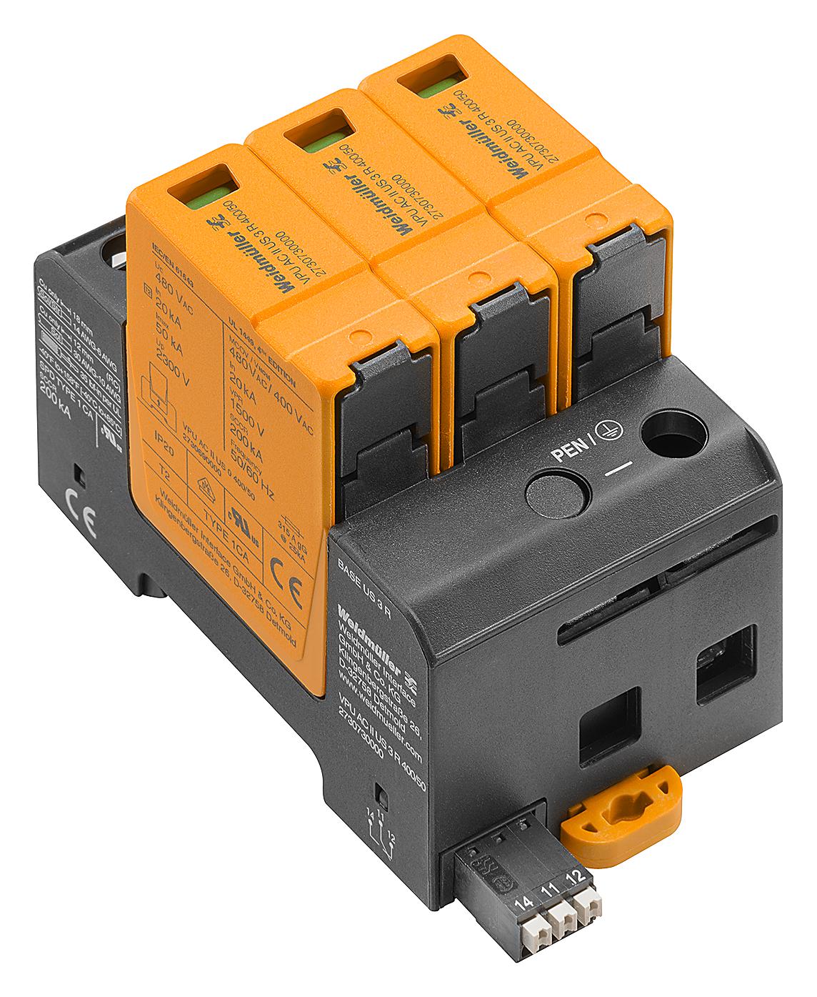 Weidmiller VPUACIIUS3R40050 – Reliable Surge Protection for Industrial Applications