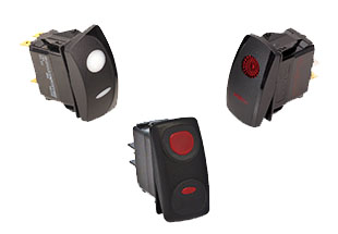 VRD1AC0B-00000-000 CARLING TECHNOLOGIES Rocker Switch | myMectronic