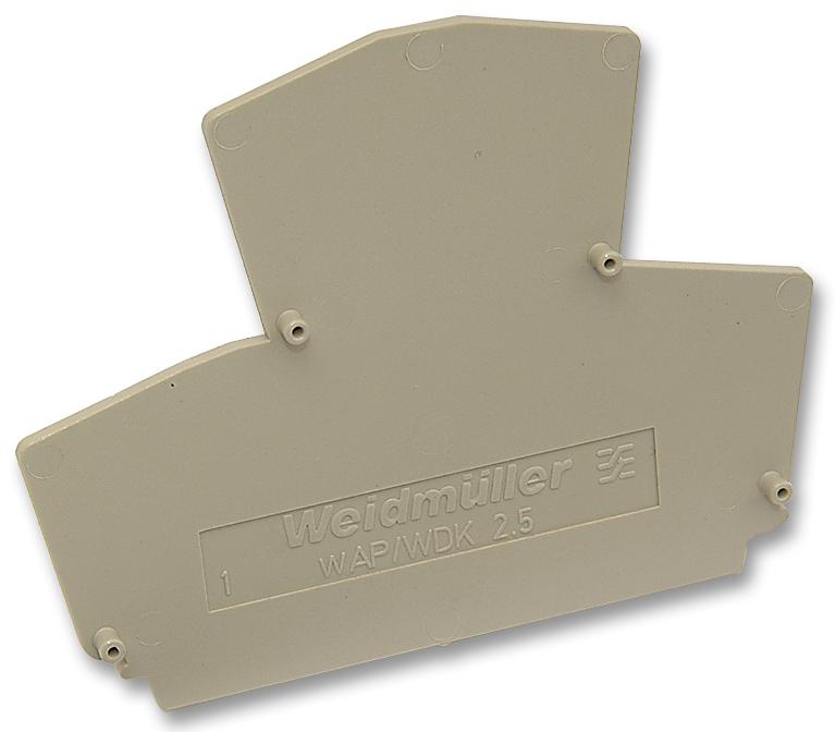 Weidmueller Series WDK2.5 End Plate: WDK25COVER105910
