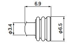 JST WPKS13N – Reliable Waterproof Seal for Industrial Applications
