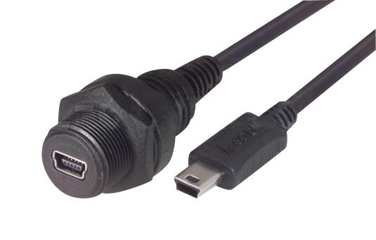 L-COM Series USB Cable: WPUSBMB5X05M
