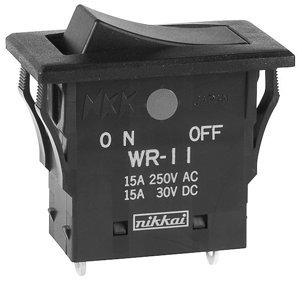 NKK Series WR Sealed Rocker Switch: WR11AS