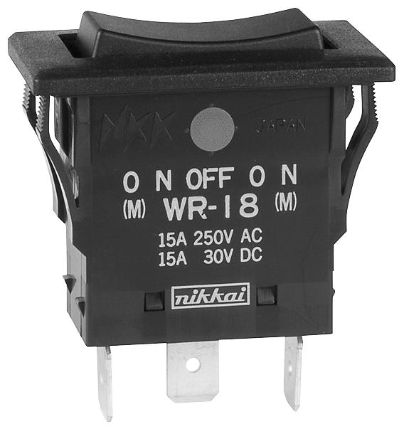 NKK WR18AF – Reliable Sealed Rocker Switch for Industrial Applications