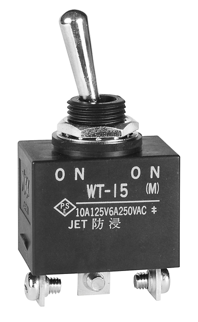 Buy NKK Environmentally Sealed Toggle Switch Part Number WT15T Online