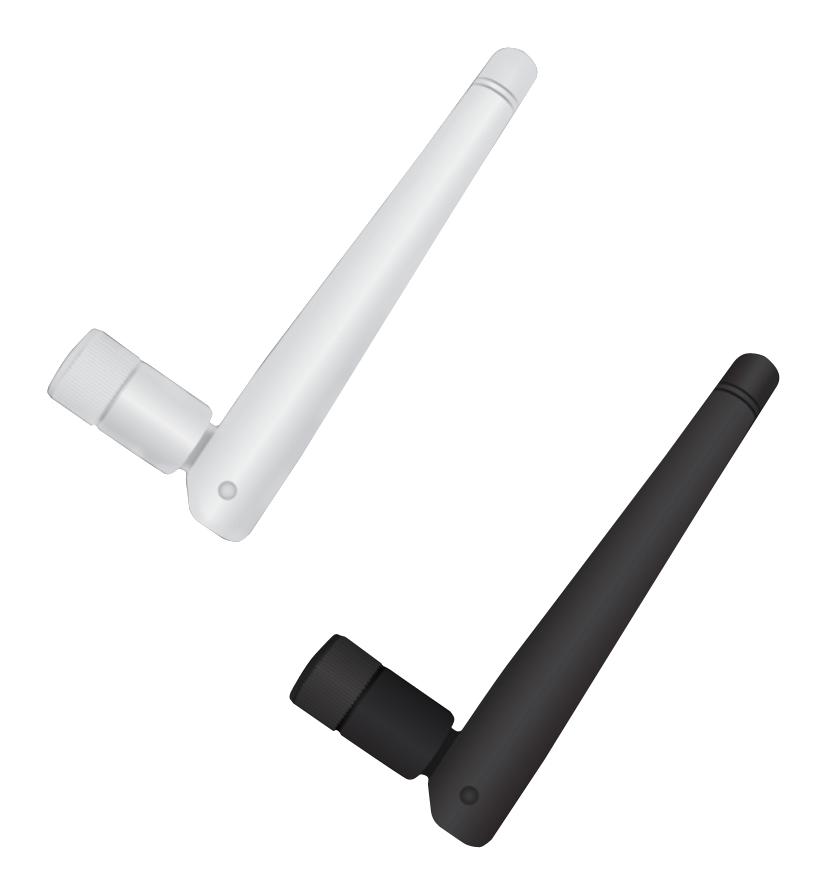 Ethertronics Series Dual Band Wi-Fi Antenna: X9001091W3DSMW
