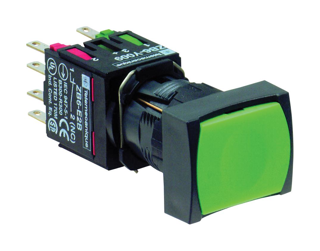 Schneider Series XB6 Pushbutton: XB6DA35B
