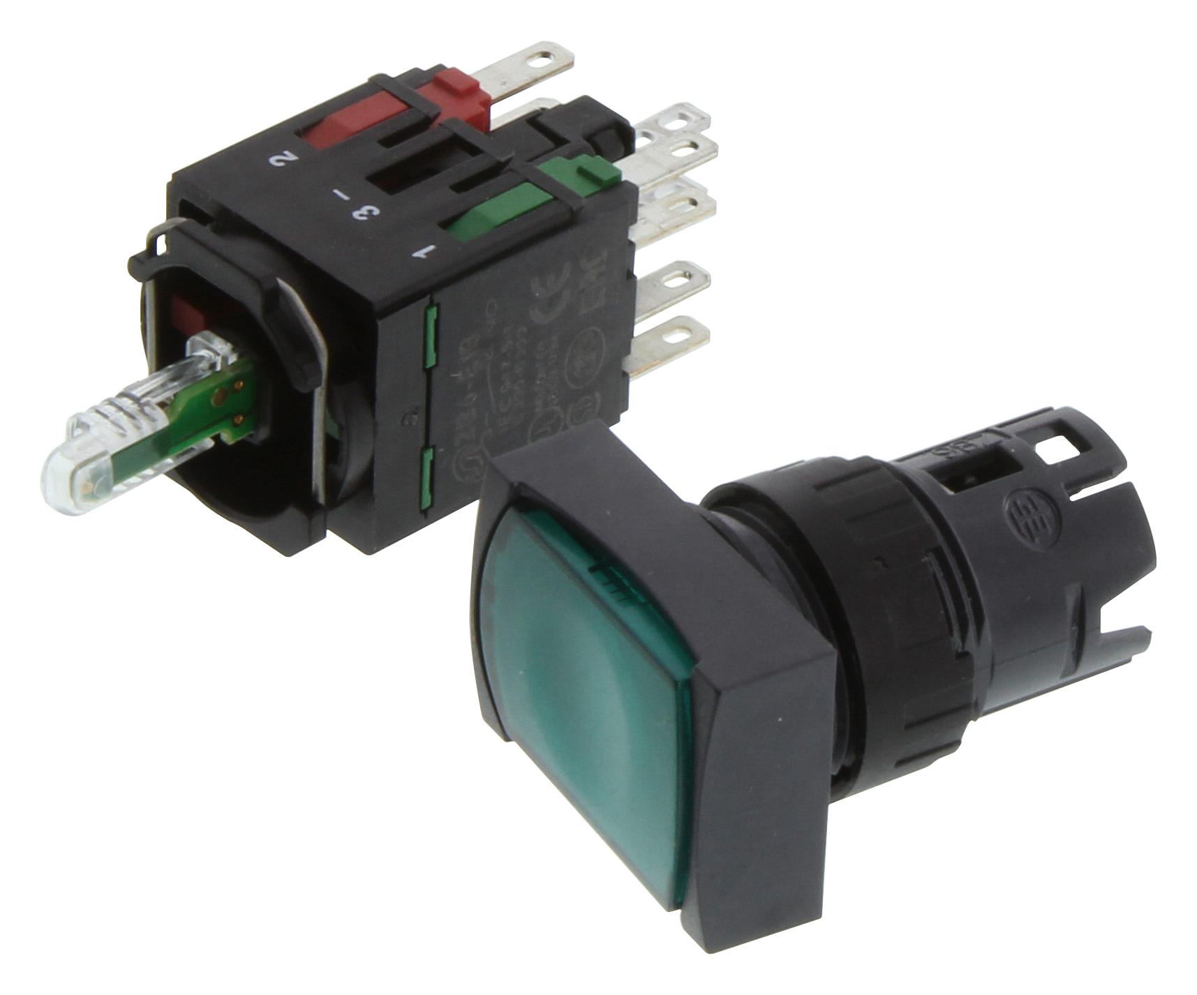 Schneider Series Harmony XB6 Pushbutton: XB6DW3G5B
