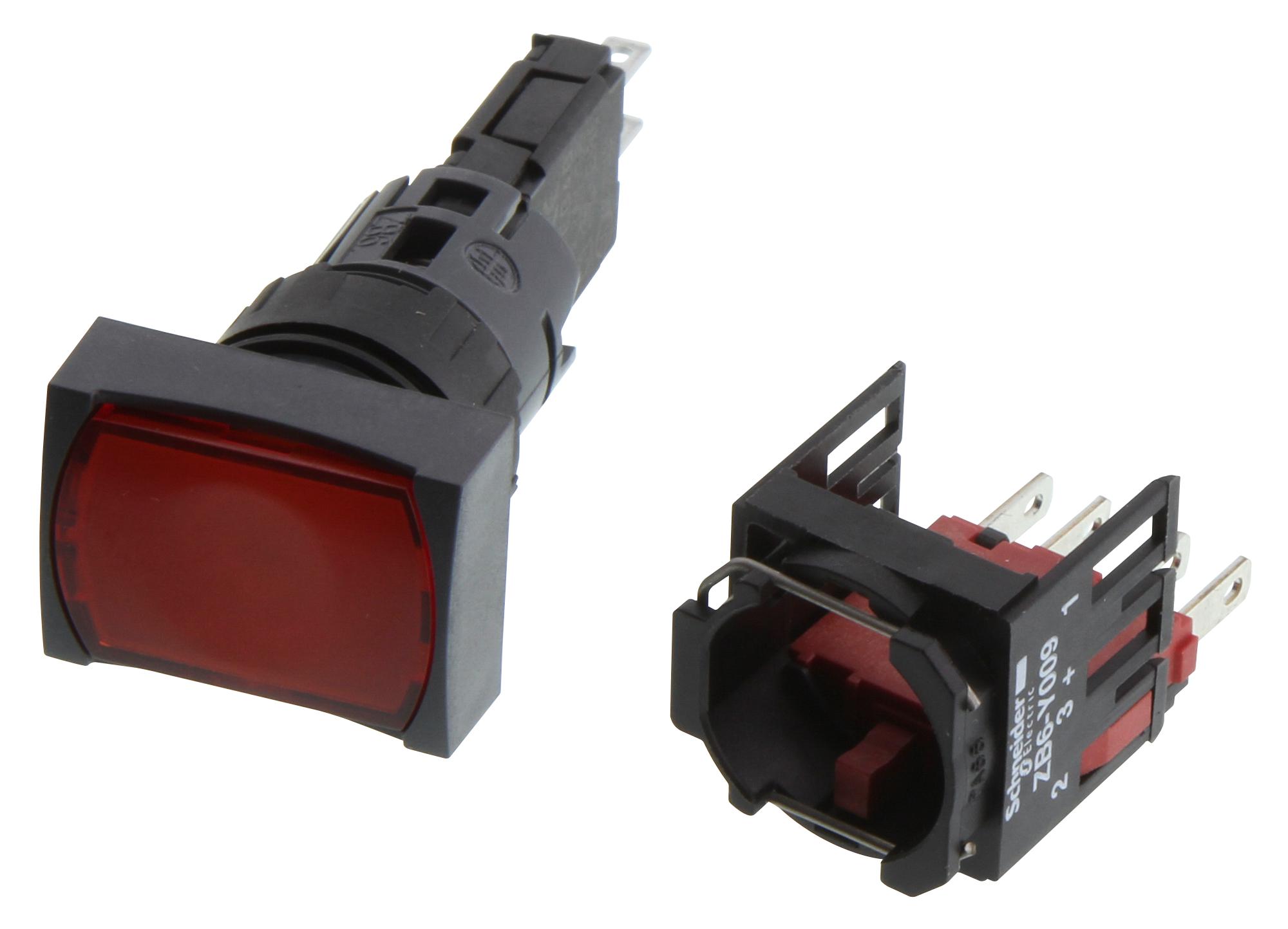 Schneider Electric Series Harmony XB6 Illuminated Pushbutton: XB6DW4B2B
