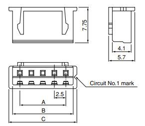 Buy JST Connector Housing Part Number XHP4BK Online