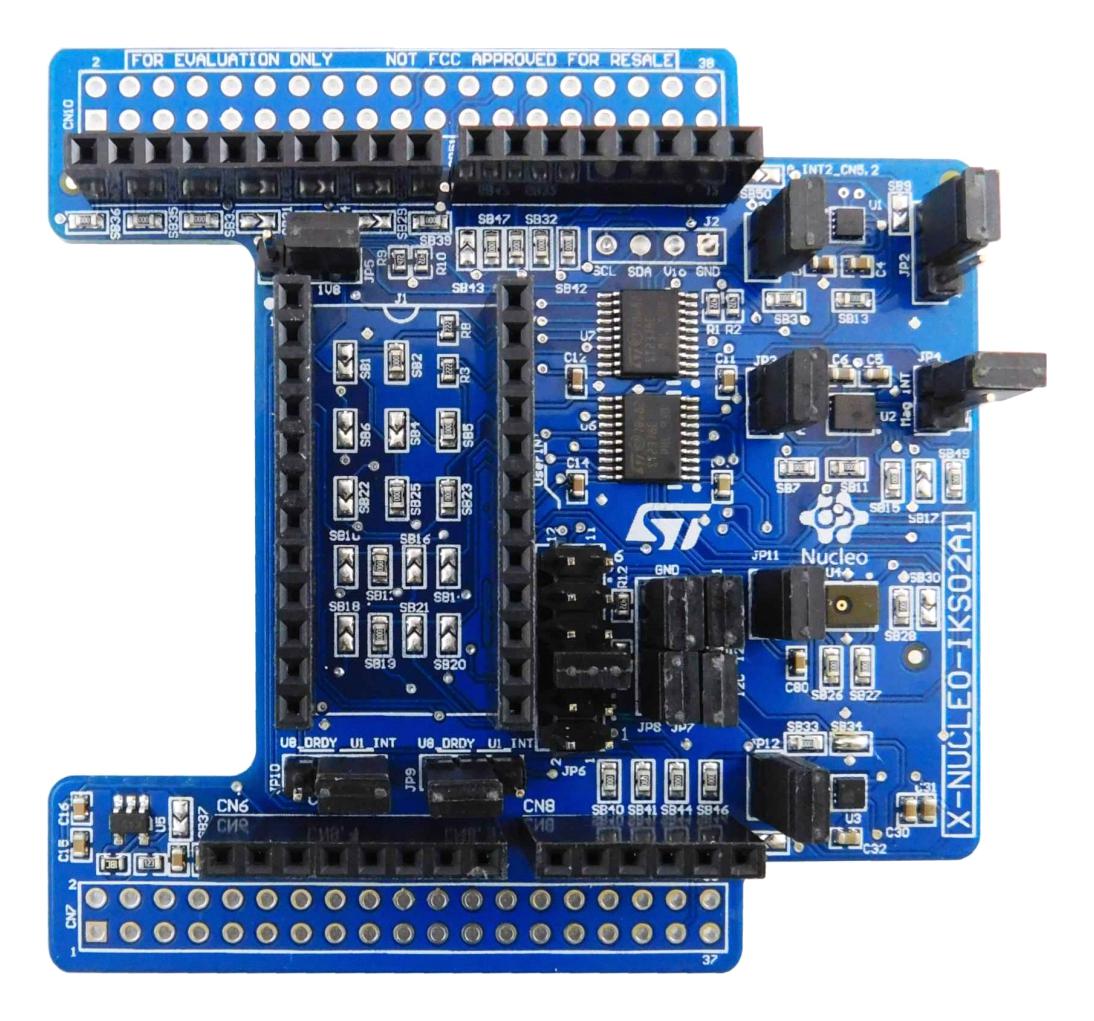 STMicroelectronics XNUCLEO-IKS02A1 – Reliable Motion and Audio Sensor Expansion for Industrial Applications