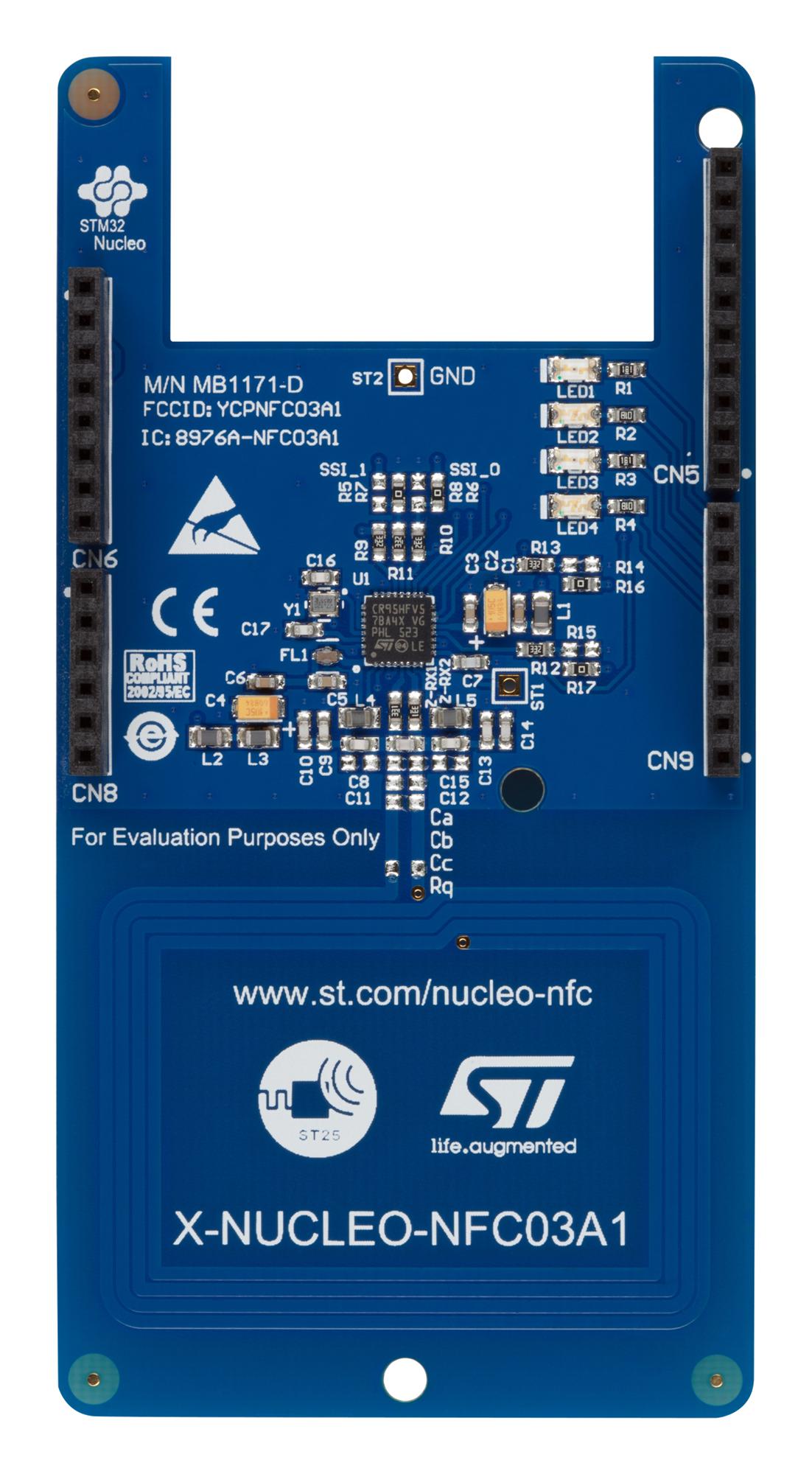 STMicroelectronics Series NFC Reader: X-NUCLEO-NFC03A1