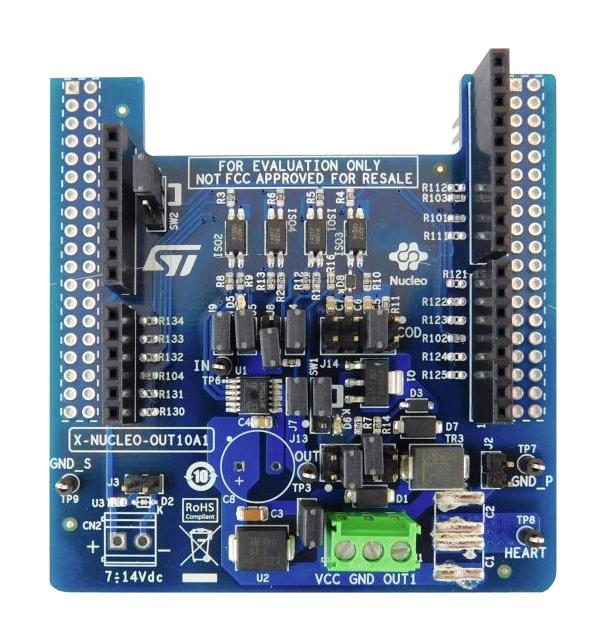 STMicroelectronics Series X-NUCLEO OUT10A1: Industrial Digital Output Board