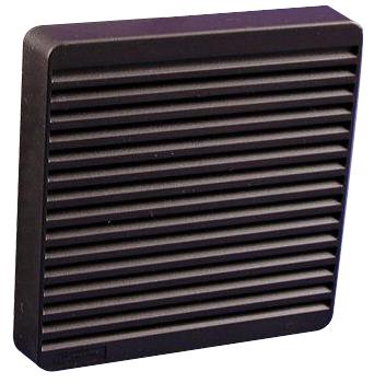 Hammond Series xPFA Filter Fan Grills: XPFA80BK