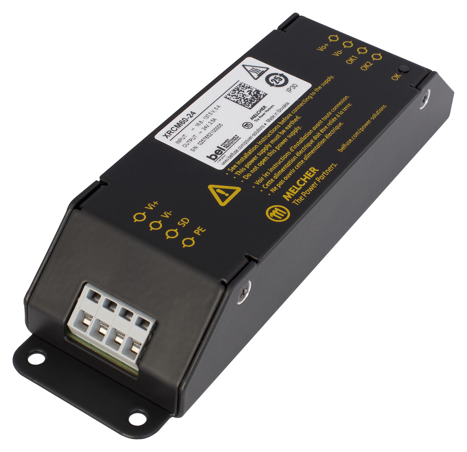 Bel Power Solutions XRCM60-15 – Reliable Railway DC-DC Converter for Industrial Applications