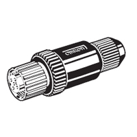 Omron Series XS2 Circular Connector: XS2CD4S7