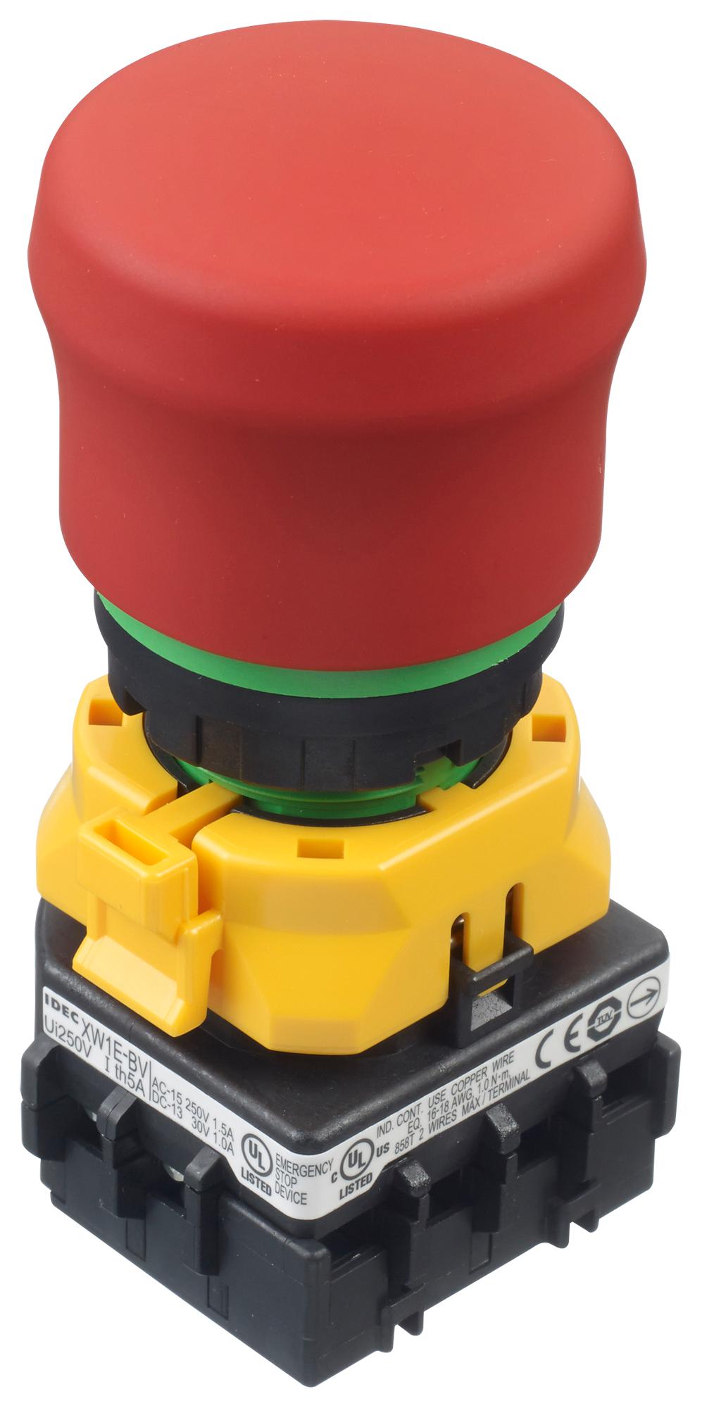 IDEC Series Emergency Stop Switch: XW1EBV4TG02MFR