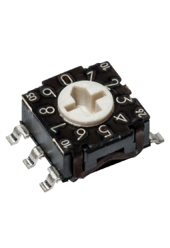 Y36CB0413FPLFT C&K COMPONENTS Low Profile Rotary DIP Switch | myMectronic