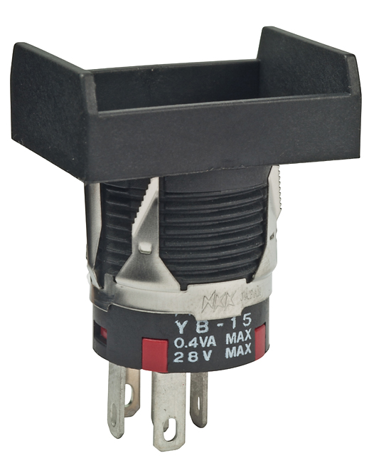 NKK Series YB Short Body Pushbuttons: YB15NKG01