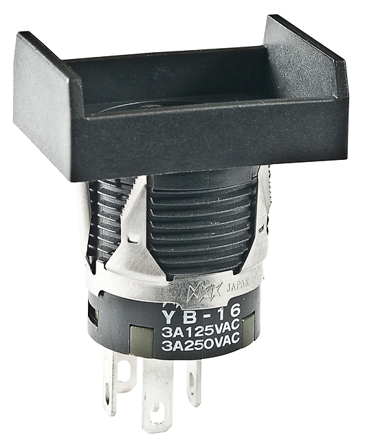Buy NKK Short Body Pushbuttons Part Number YB16NKW01 Online