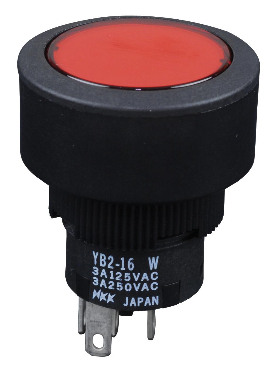 NKK Series YB2 Panel Seal Pushbutton: YB216CWCKW01-5C-CB